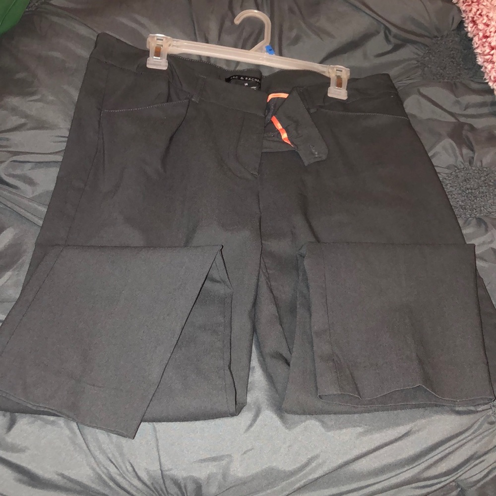 Charcoal gray dress pants